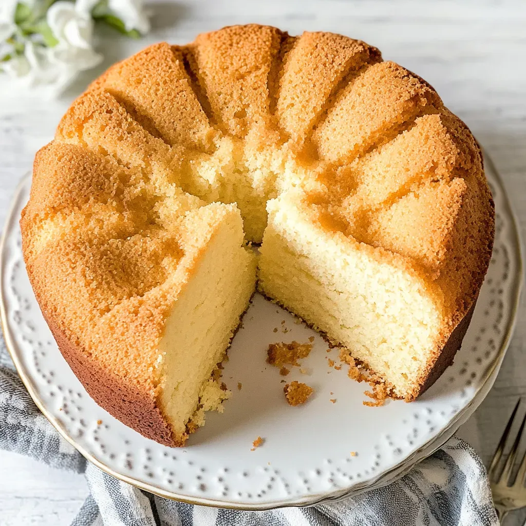 Homemade Pound Cake