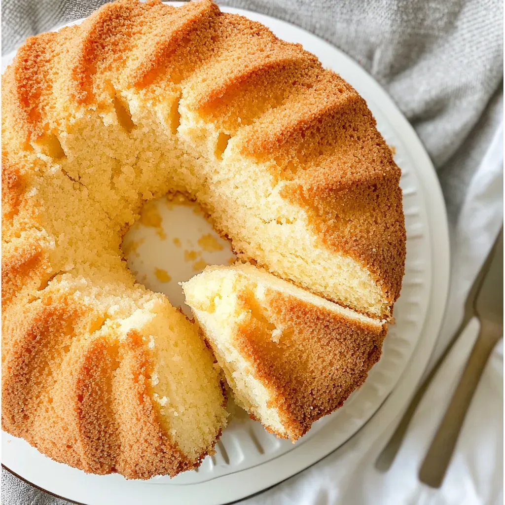 Homemade Pound Cake