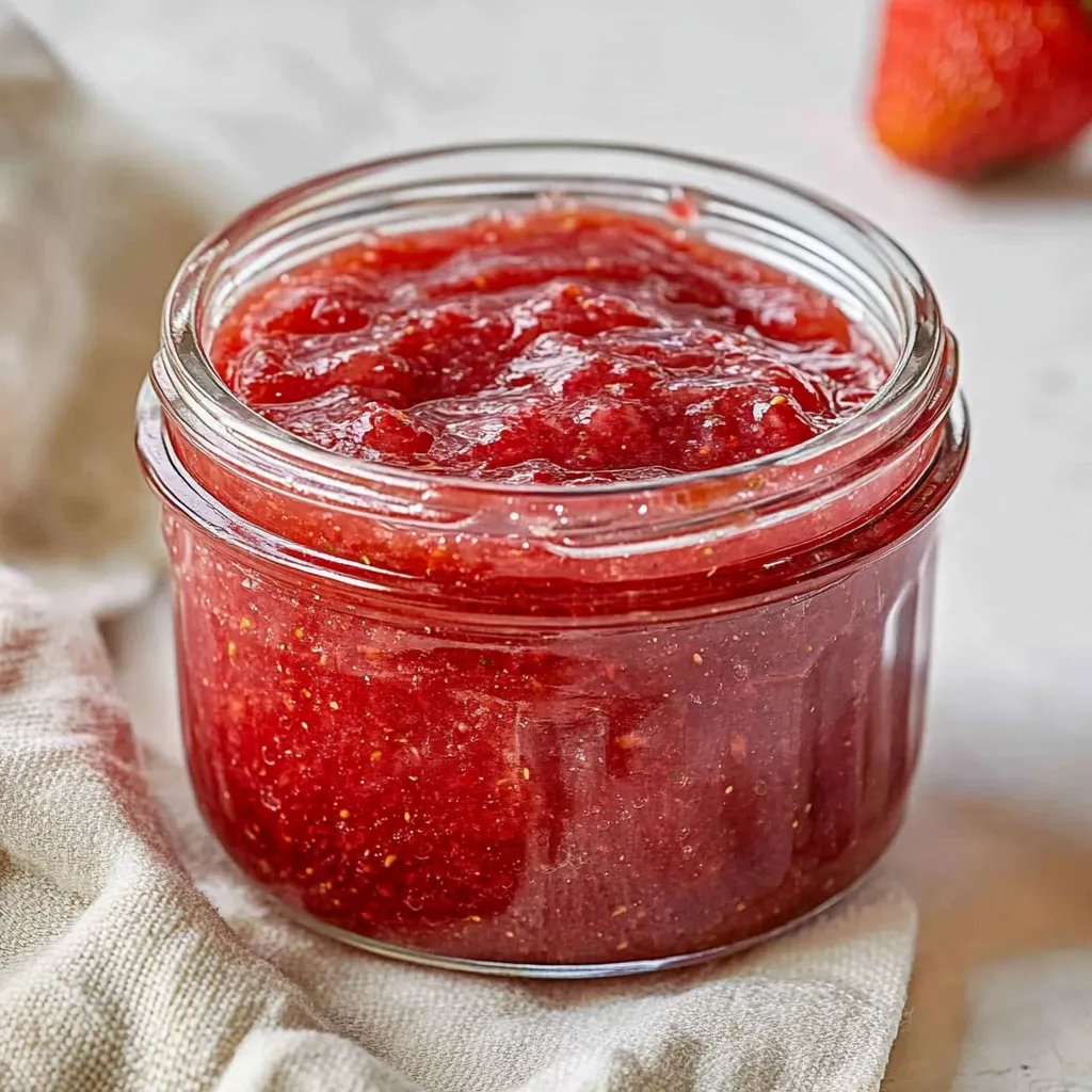 Homemade Strawberry Freezer Jam