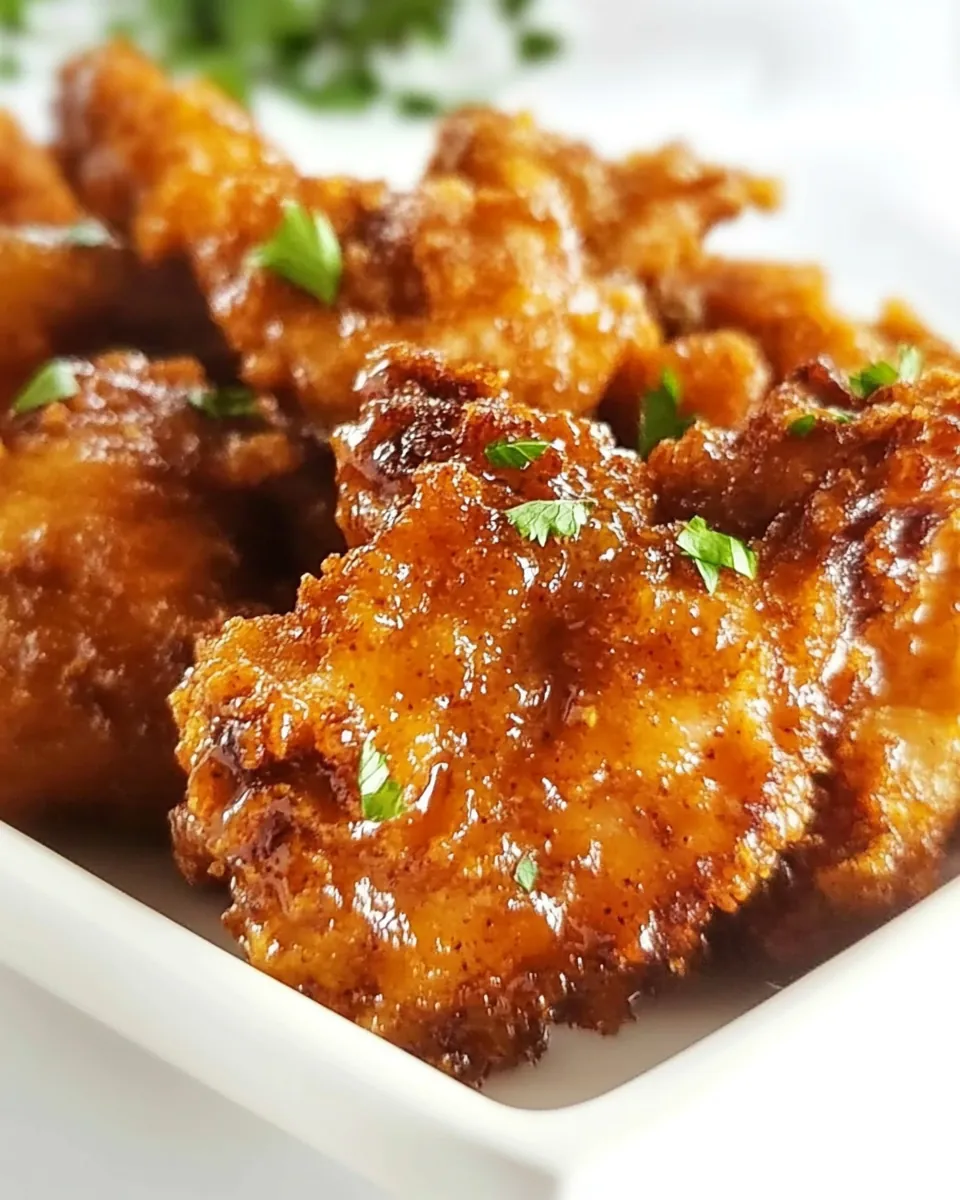 Honey Buttered Fried Chicken