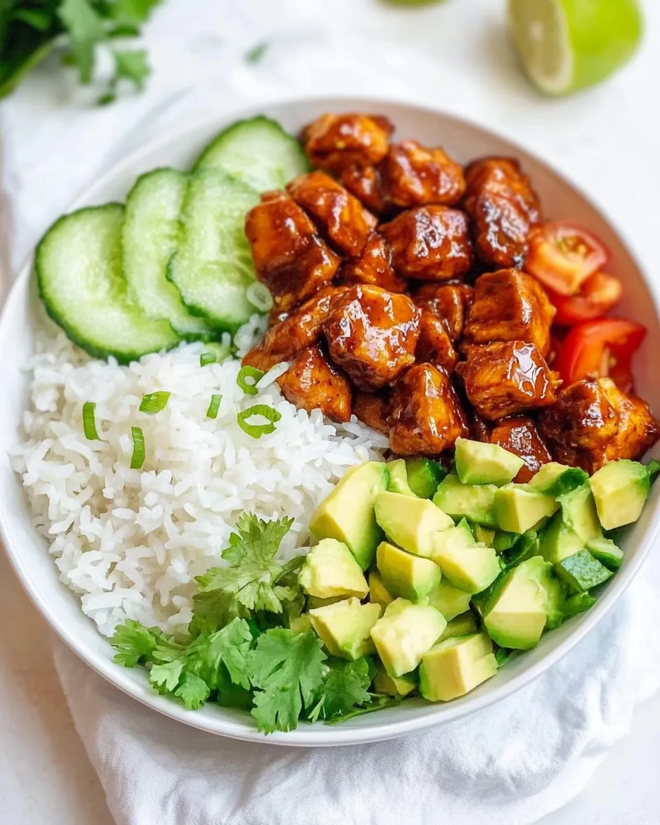 Honey Chipotle Chicken Bowl