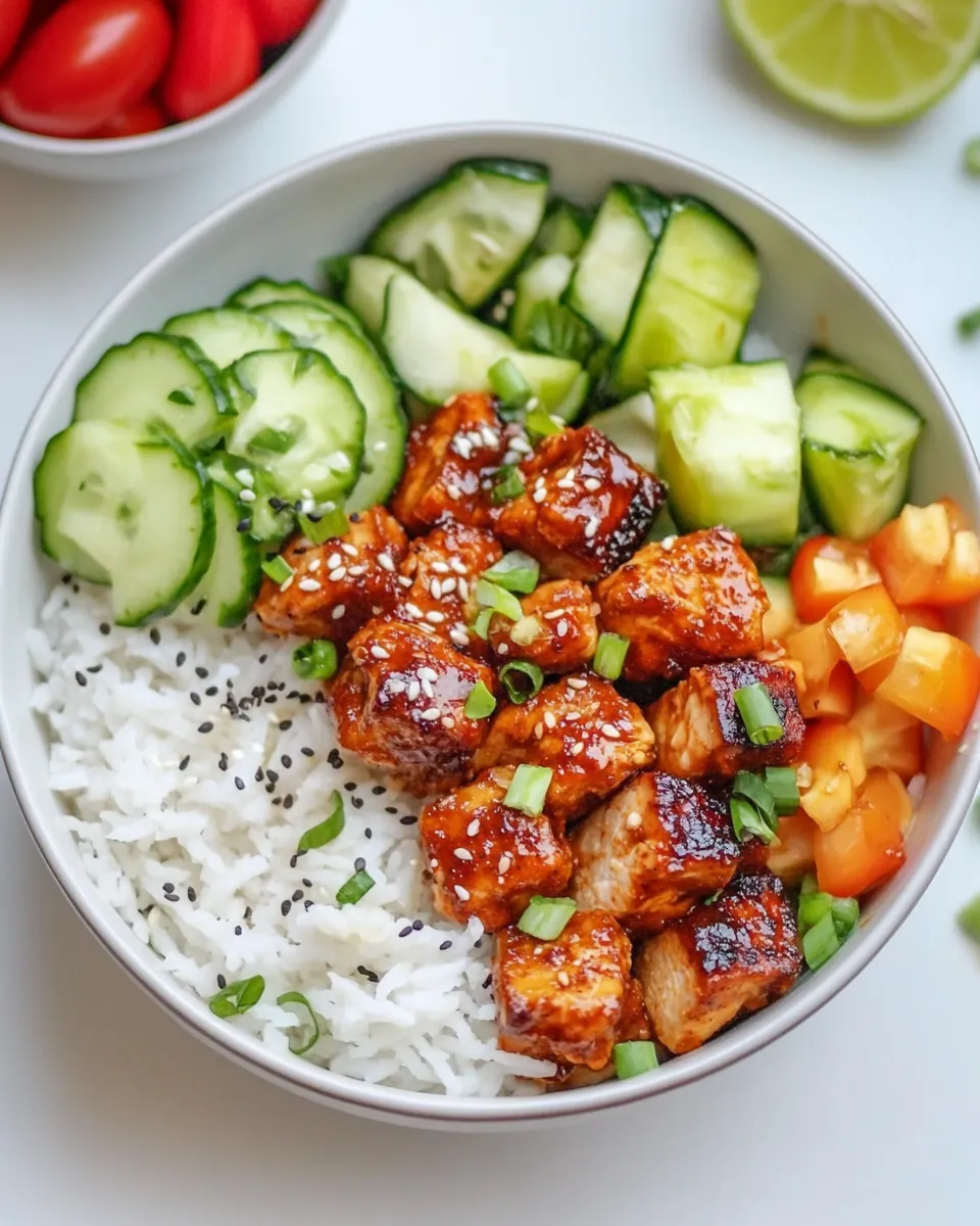 Honey Chipotle Chicken Bowl