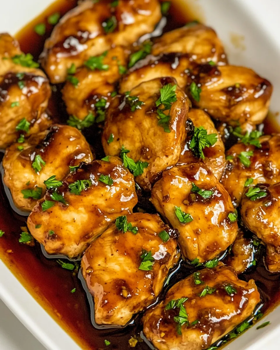 Honey Garlic Chicken