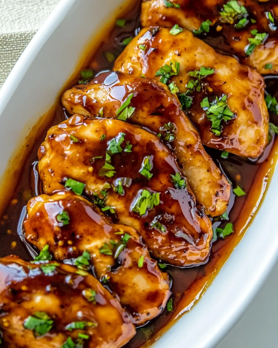 Honey Garlic Chicken