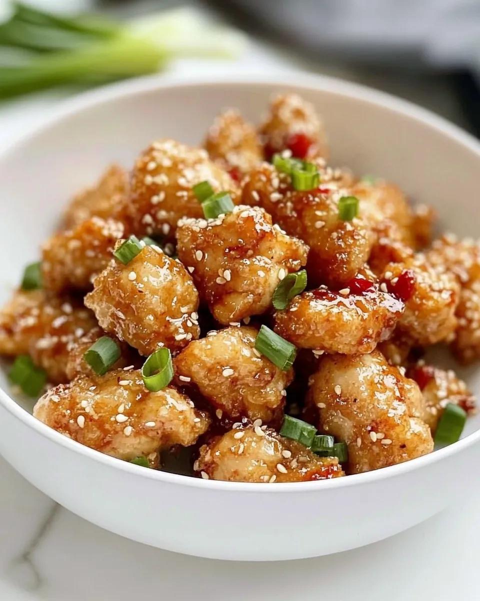 Honey Garlic Chicken Bites