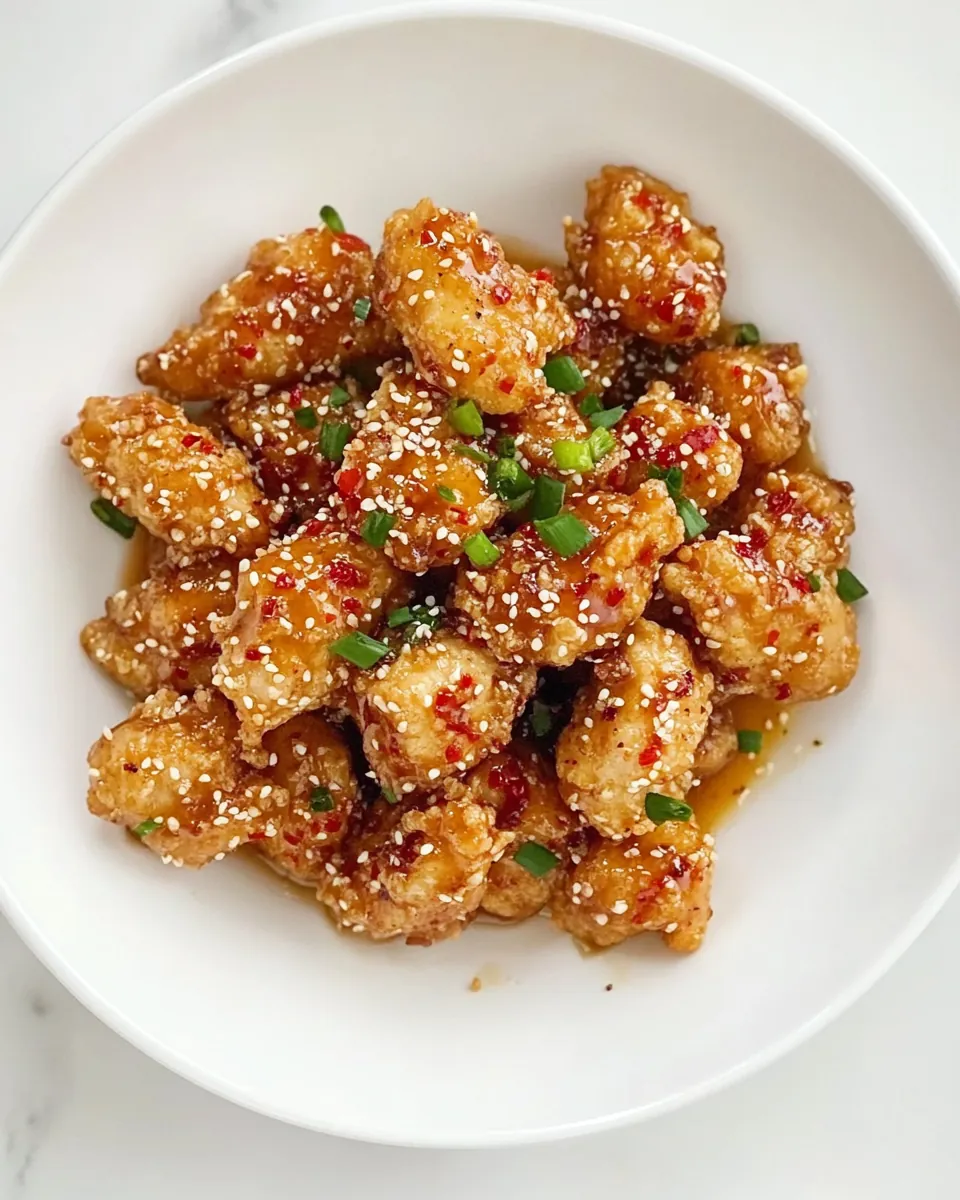 Honey Garlic Chicken Bites