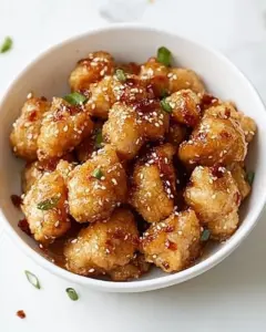 Honey Garlic Chicken Bites