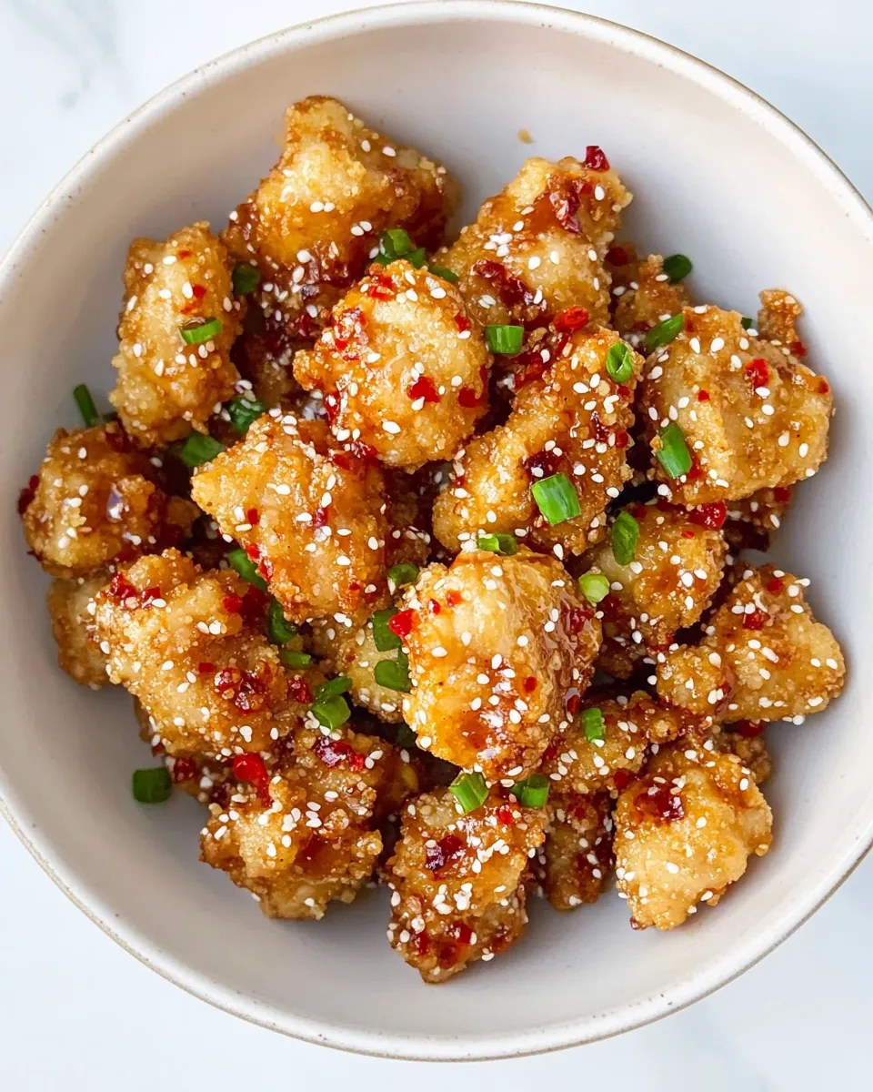 Honey Garlic Chicken Bites
