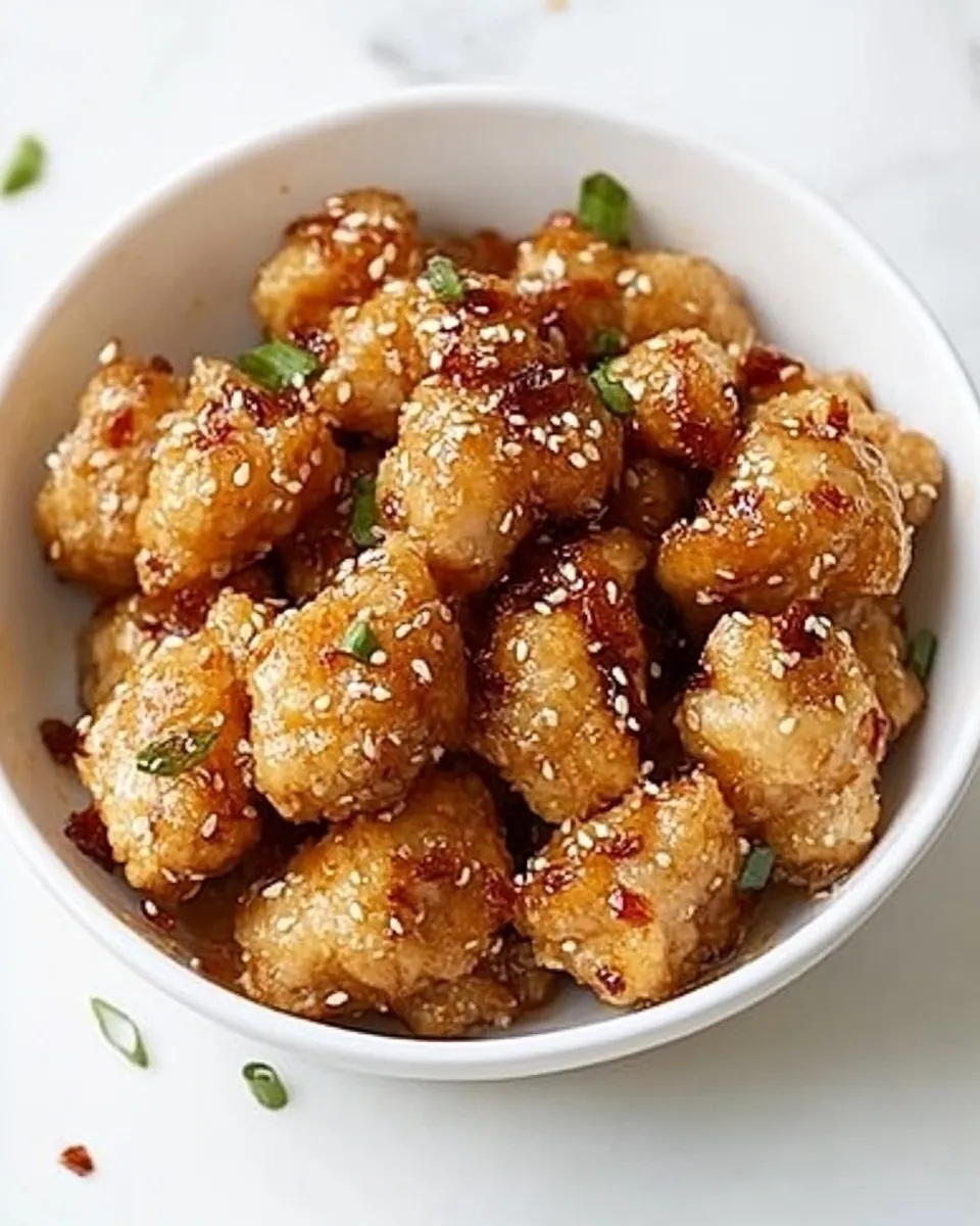 Honey Garlic Chicken Bites