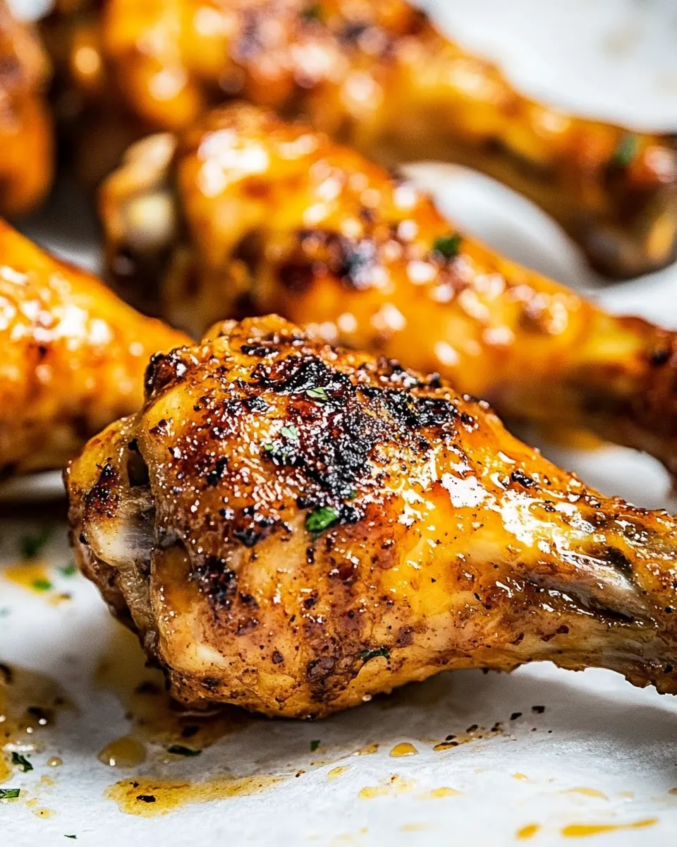Honey Garlic Chicken Drumsticks
