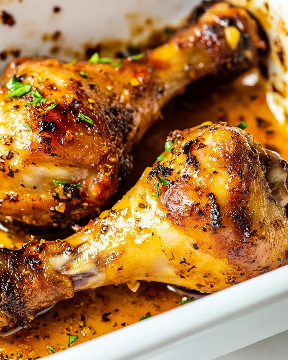 Honey Garlic Chicken Drumsticks