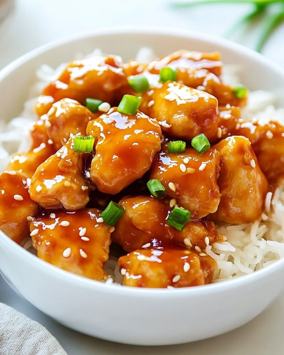 Honey Garlic Chicken
