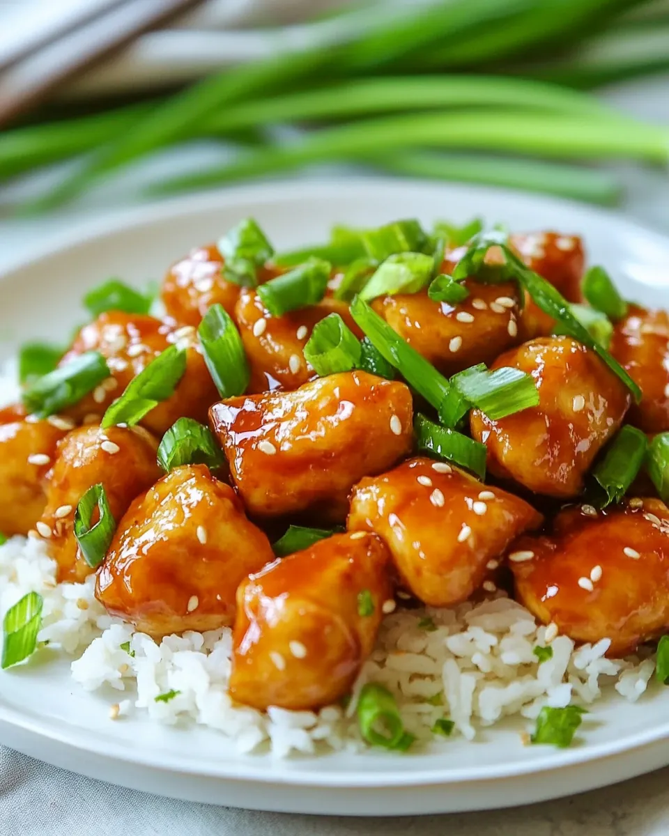 Honey Garlic Chicken