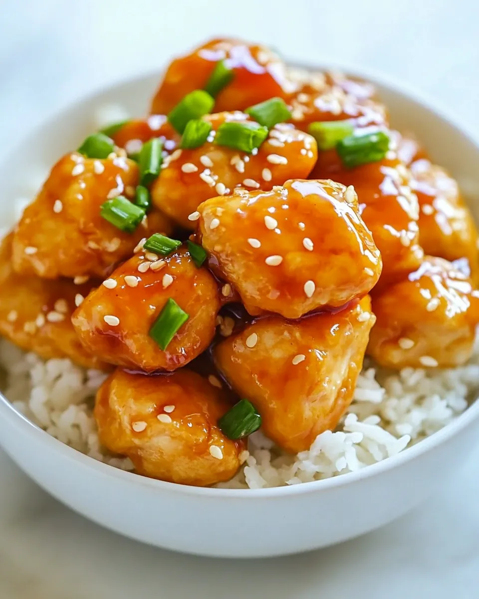 Honey Garlic Chicken