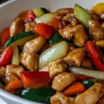 Honey Garlic Chicken Stir Fry