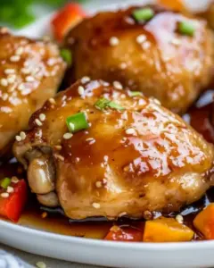 Honey Garlic Chicken Thigh Sheet Pan Recipe