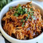 Honey Garlic Shredded Chicken