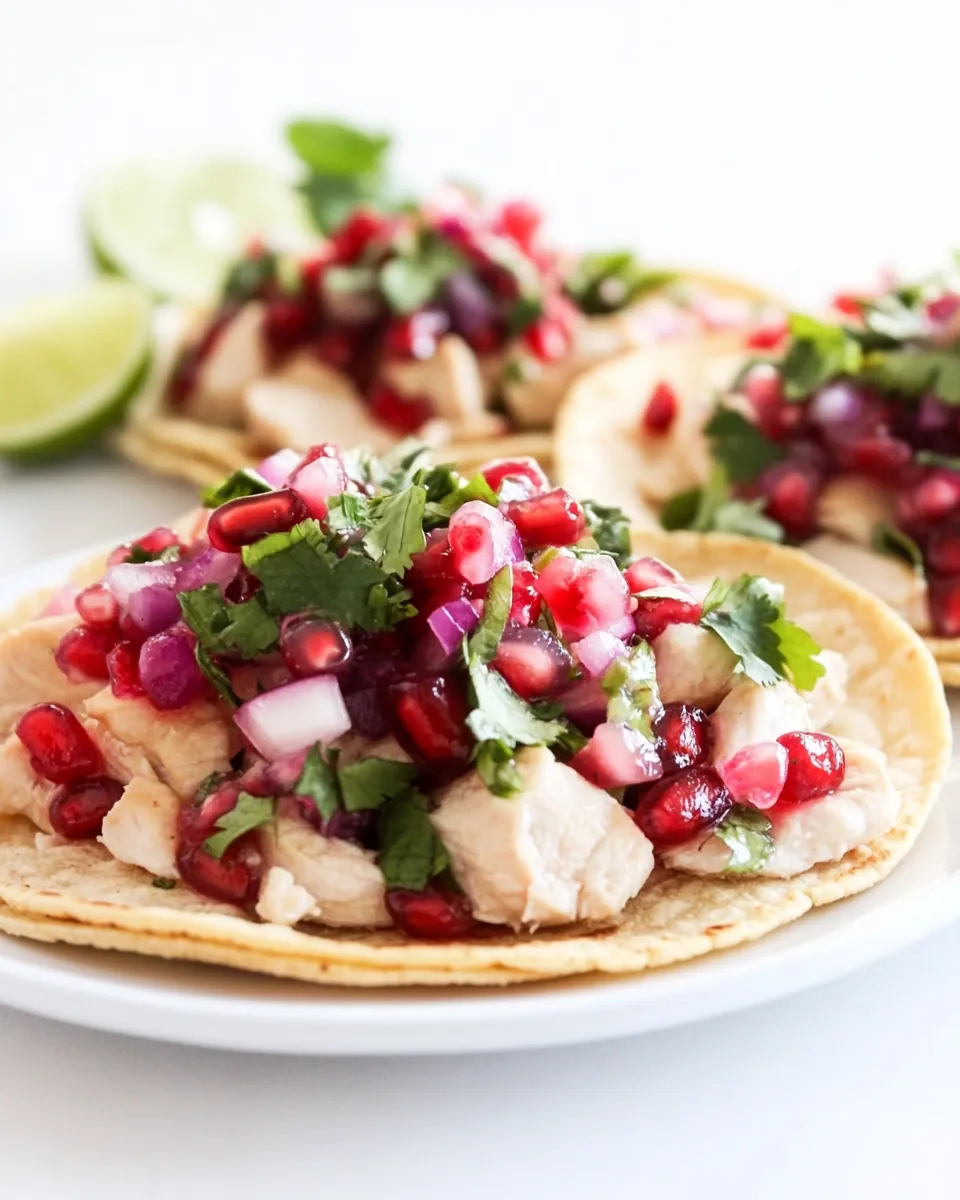 Honey Ginger Chicken Tostadas