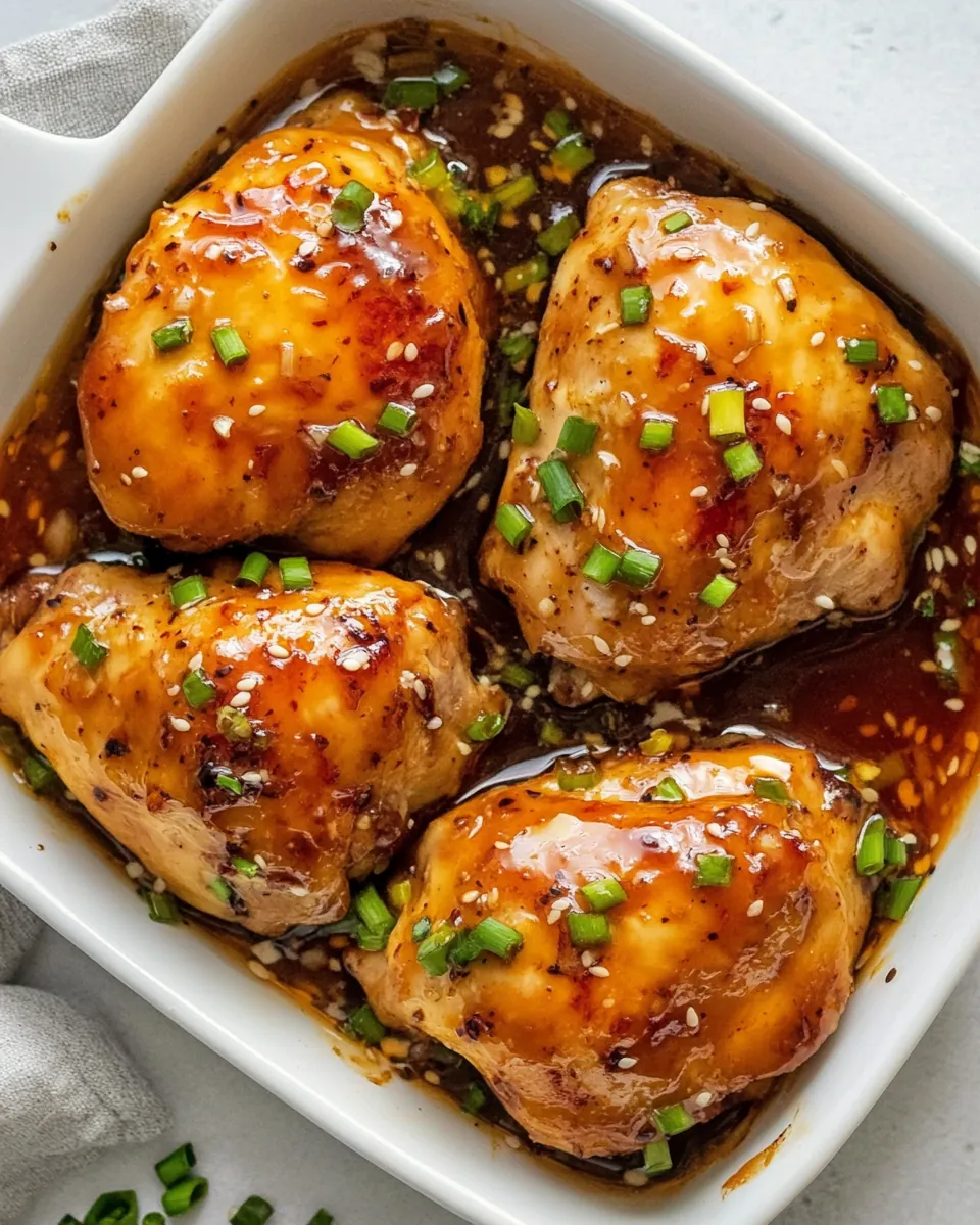 Honey Glazed Chicken