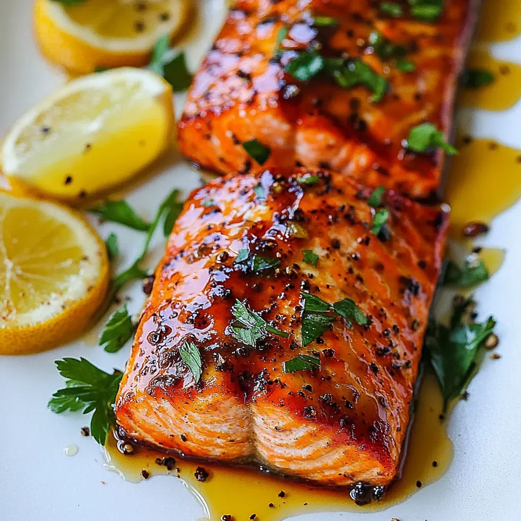 Honey Glazed Salmon