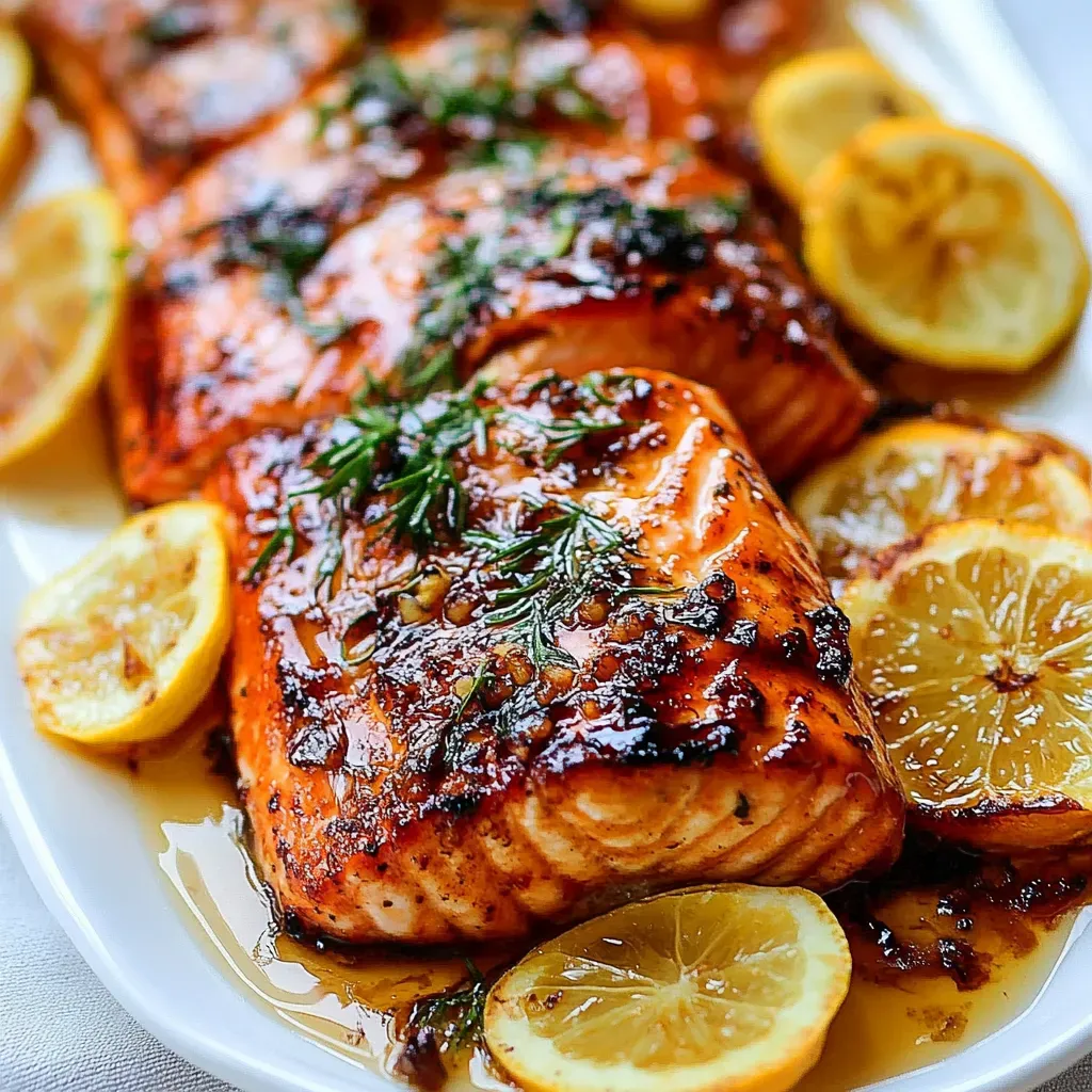 Honey Glazed Salmon