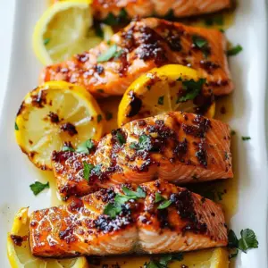 Honey Glazed Salmon