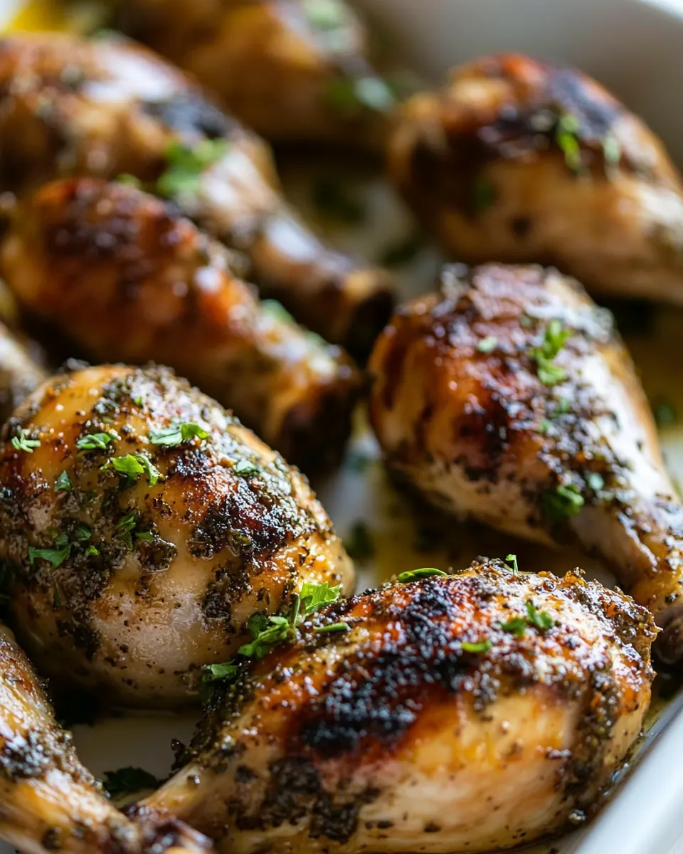 Honey Herb Chicken Drumsticks