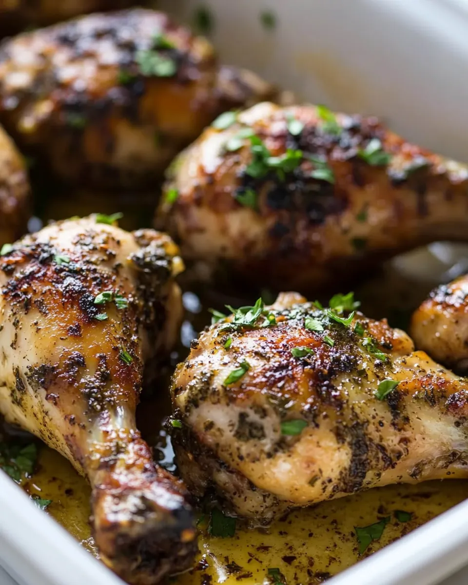 Honey Herb Chicken Drumsticks