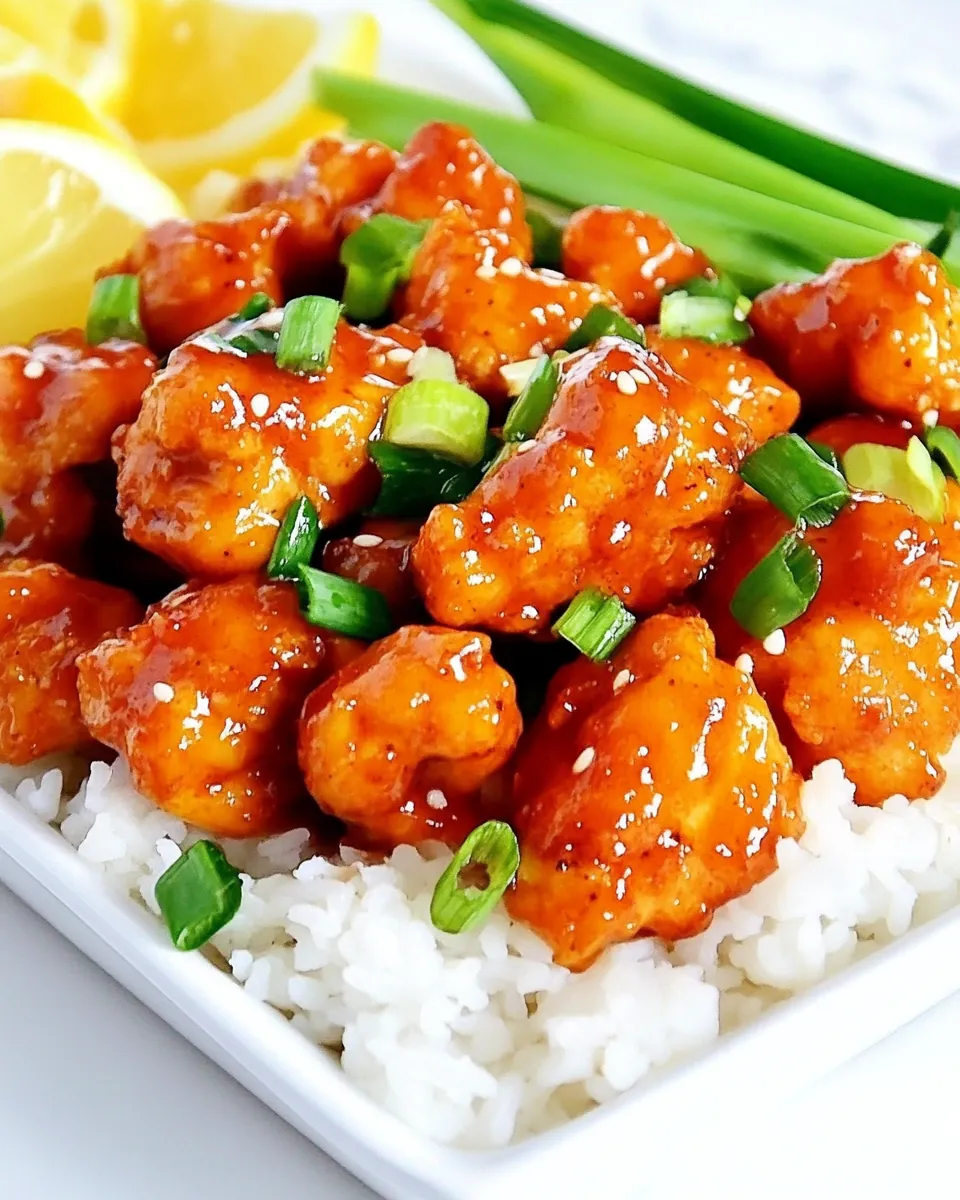 Honey Lemon Chicken