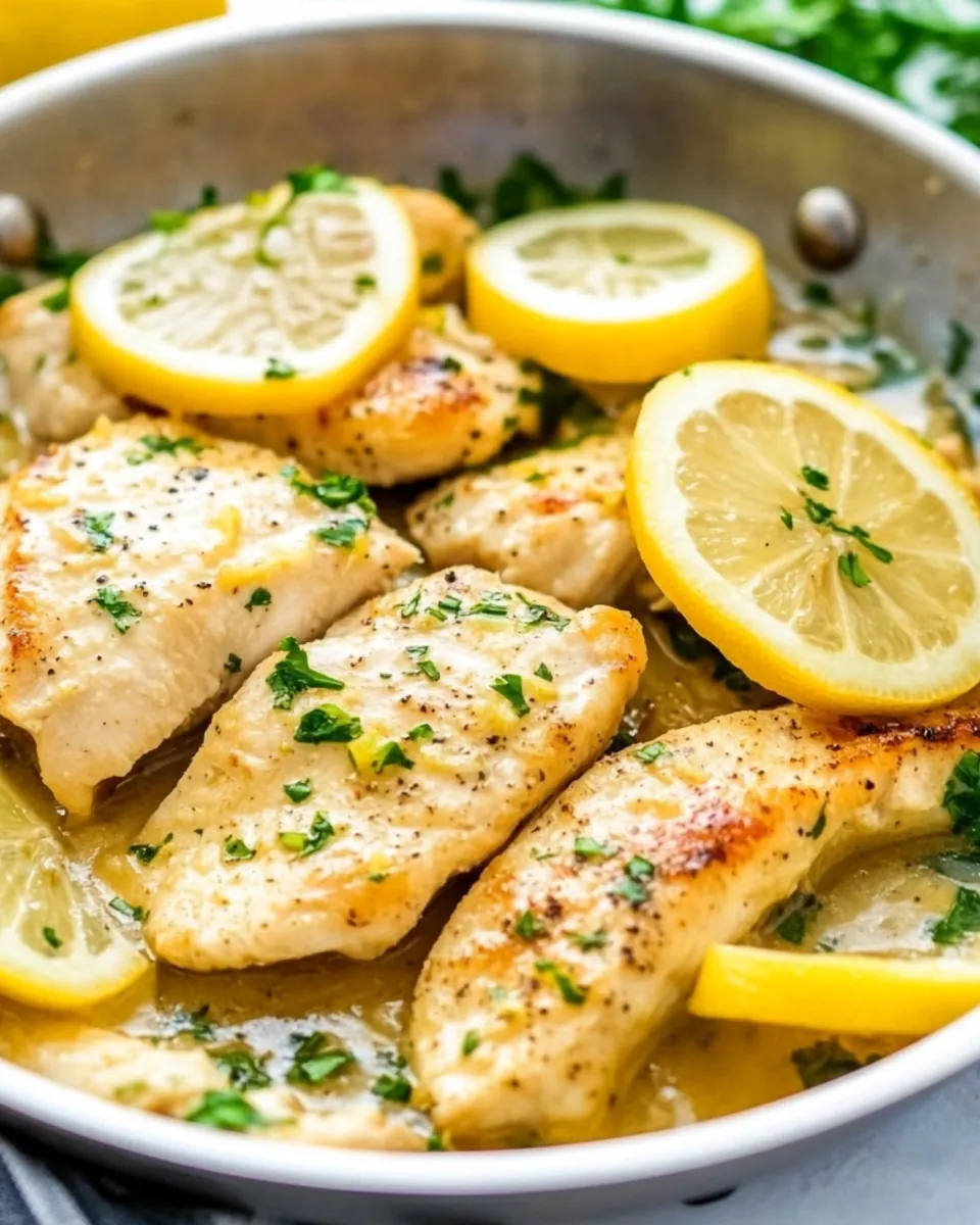 Honey Lemon Chicken Skillet