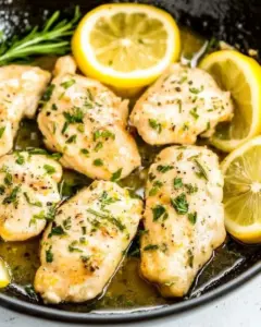 Honey Lemon Chicken Skillet