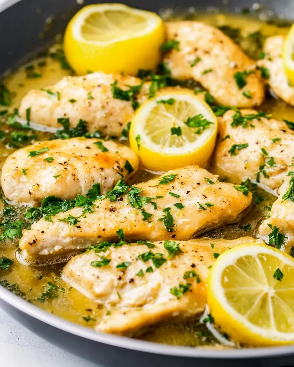 Honey Lemon Chicken Skillet