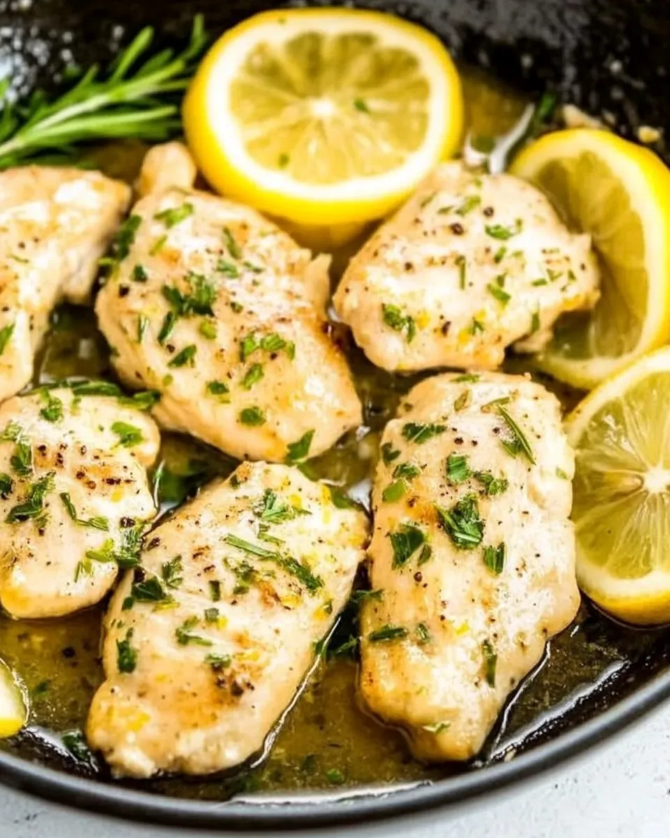Honey Lemon Chicken Skillet