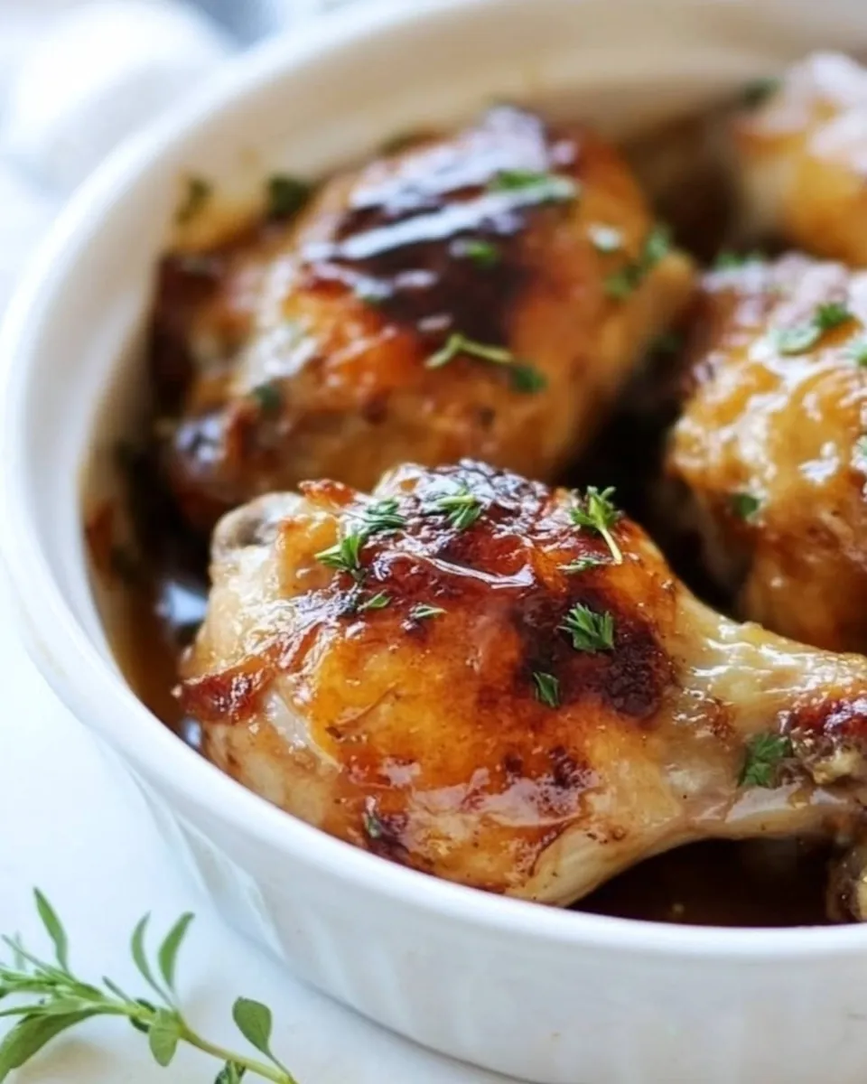 Honey Lemongrass Baked Chicken