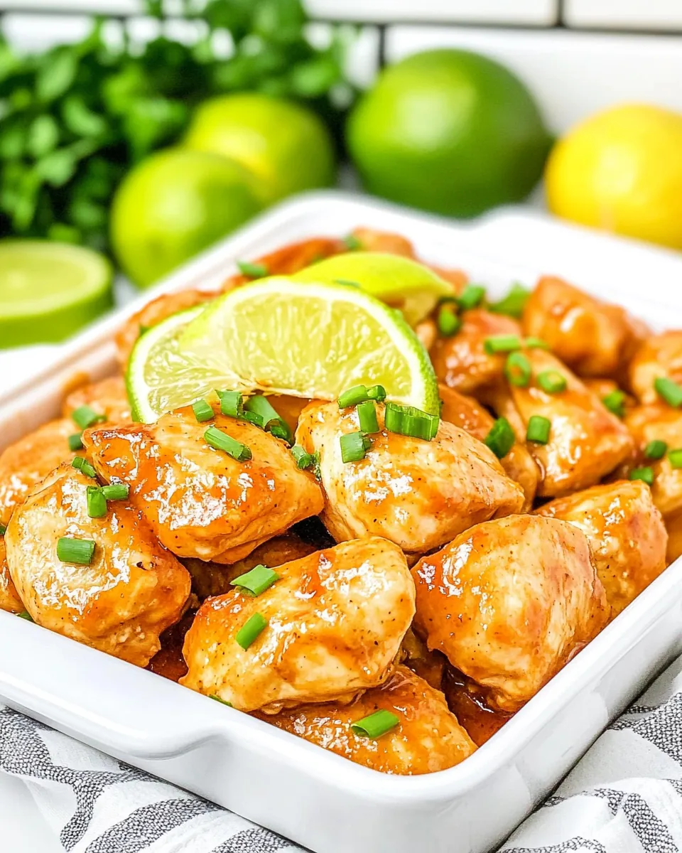 Honey Lime Chicken