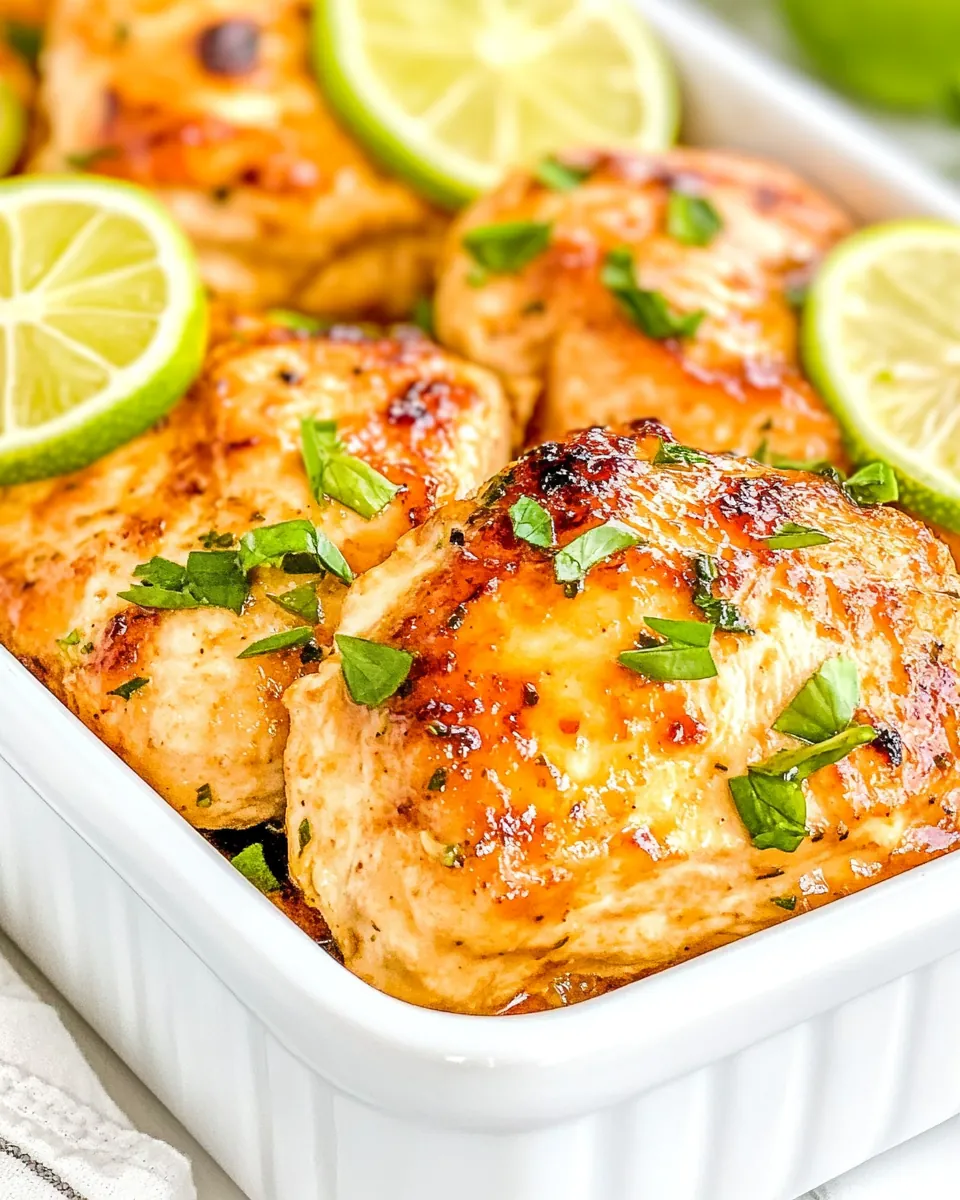 Honey Lime Chicken
