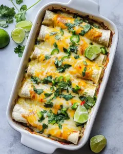 Honey Lime Chicken Enchiladas