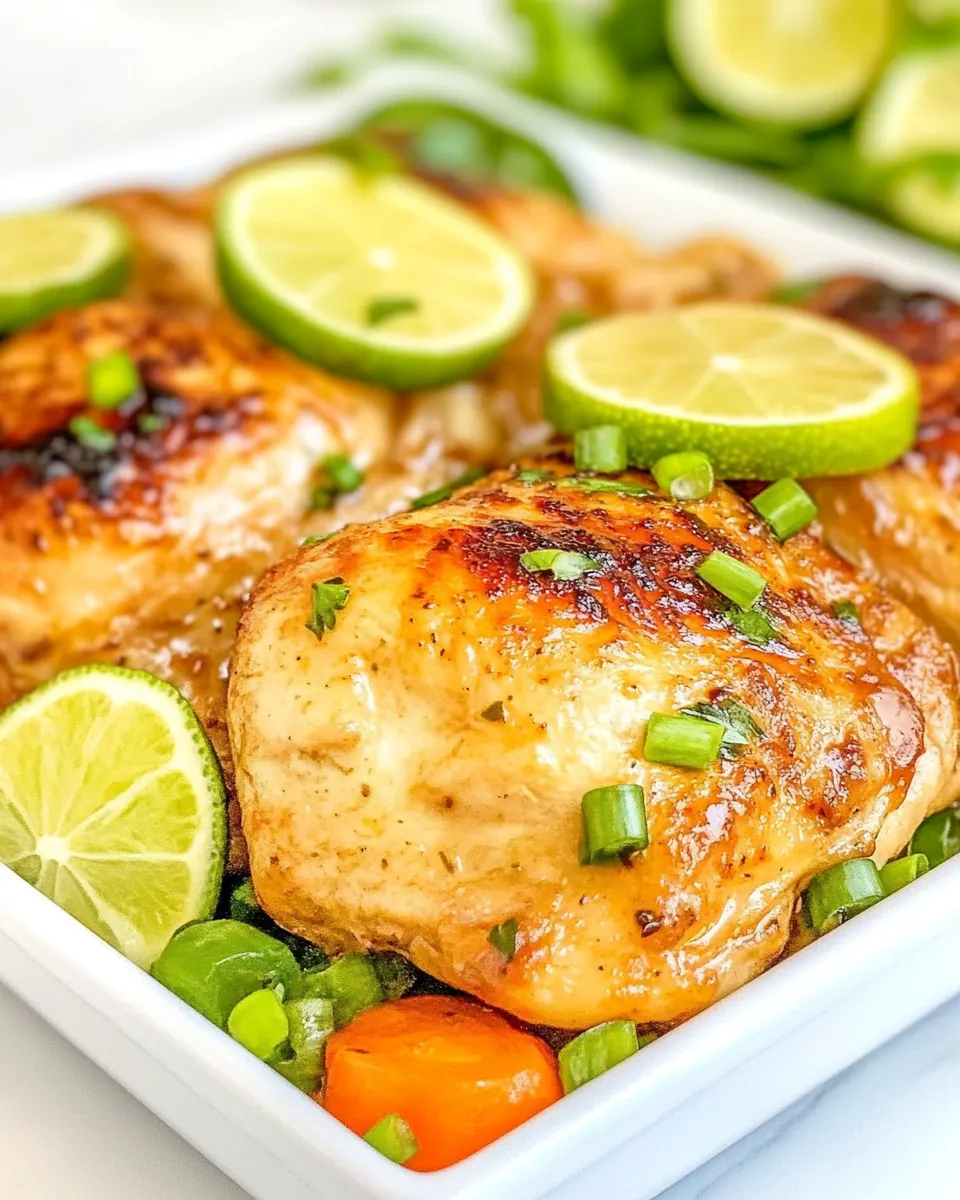 Honey Lime Chicken