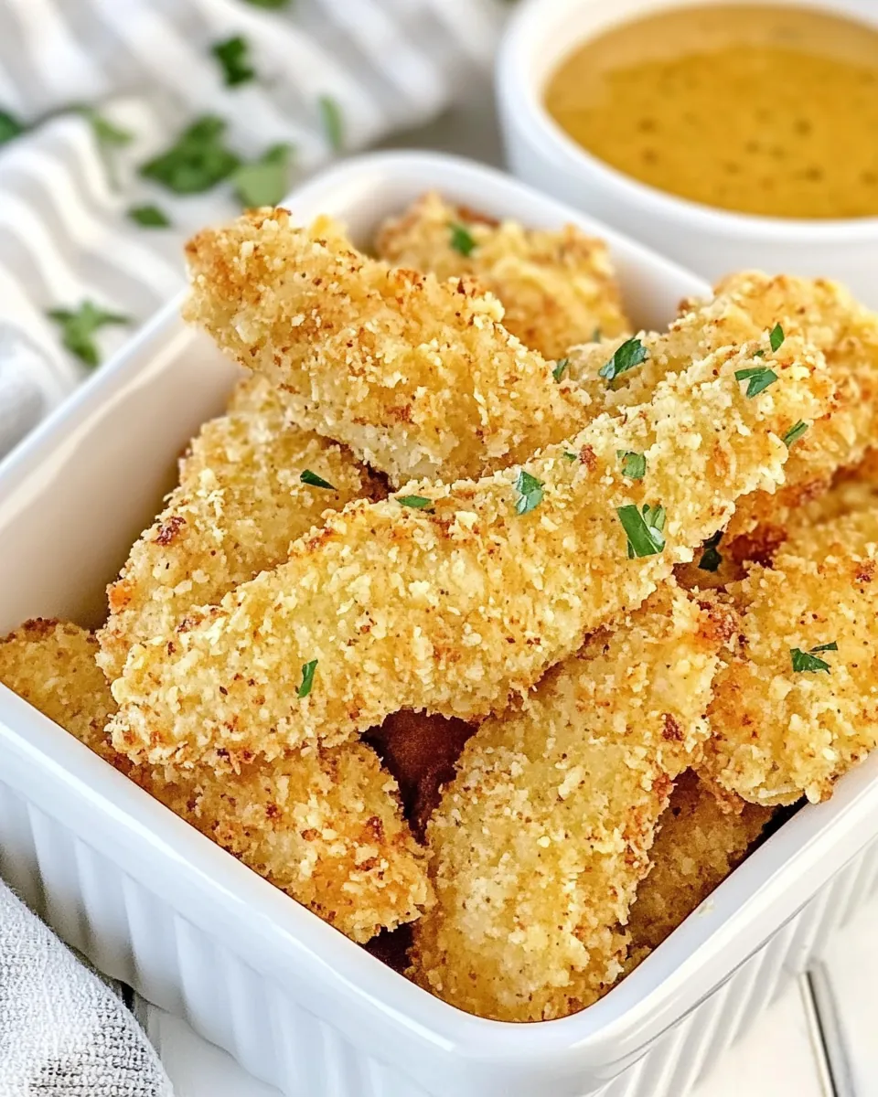 Honey Mustard Chicken Fingers