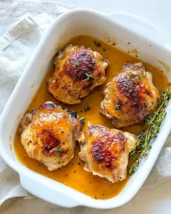 Honey Mustard Chicken Thighs