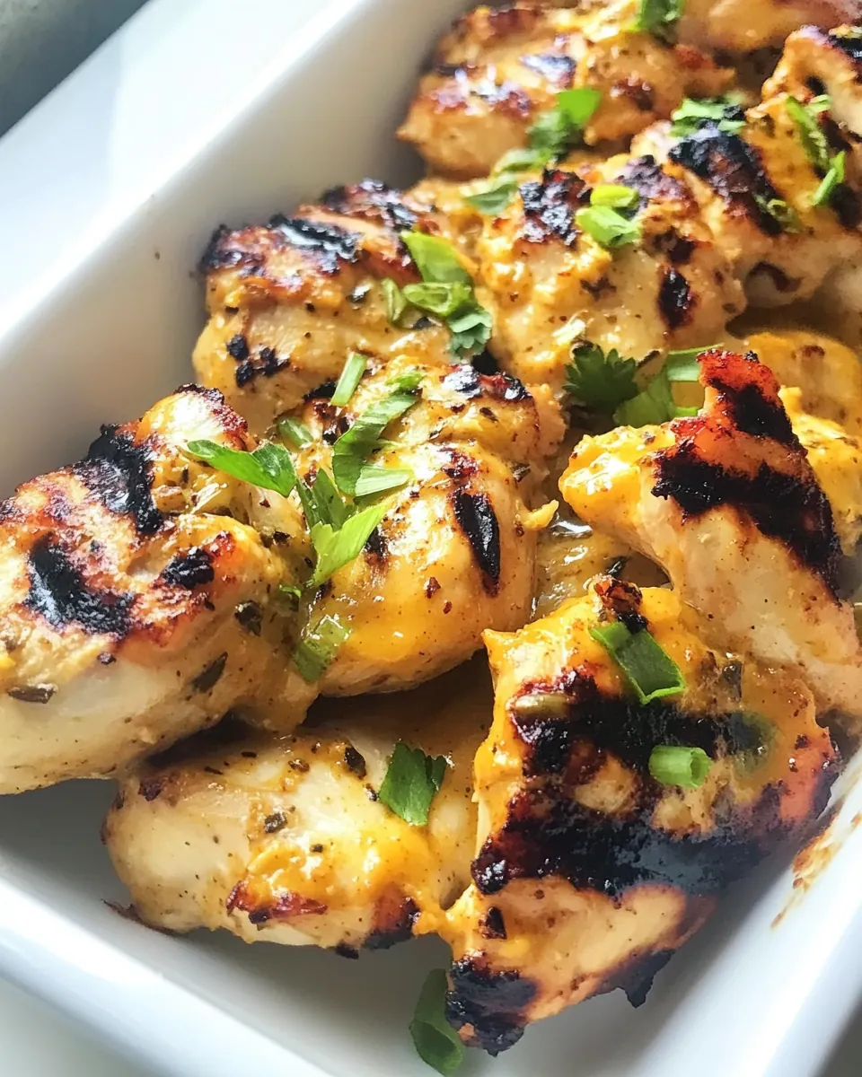 Honey Mustard Curry Chicken Marinade