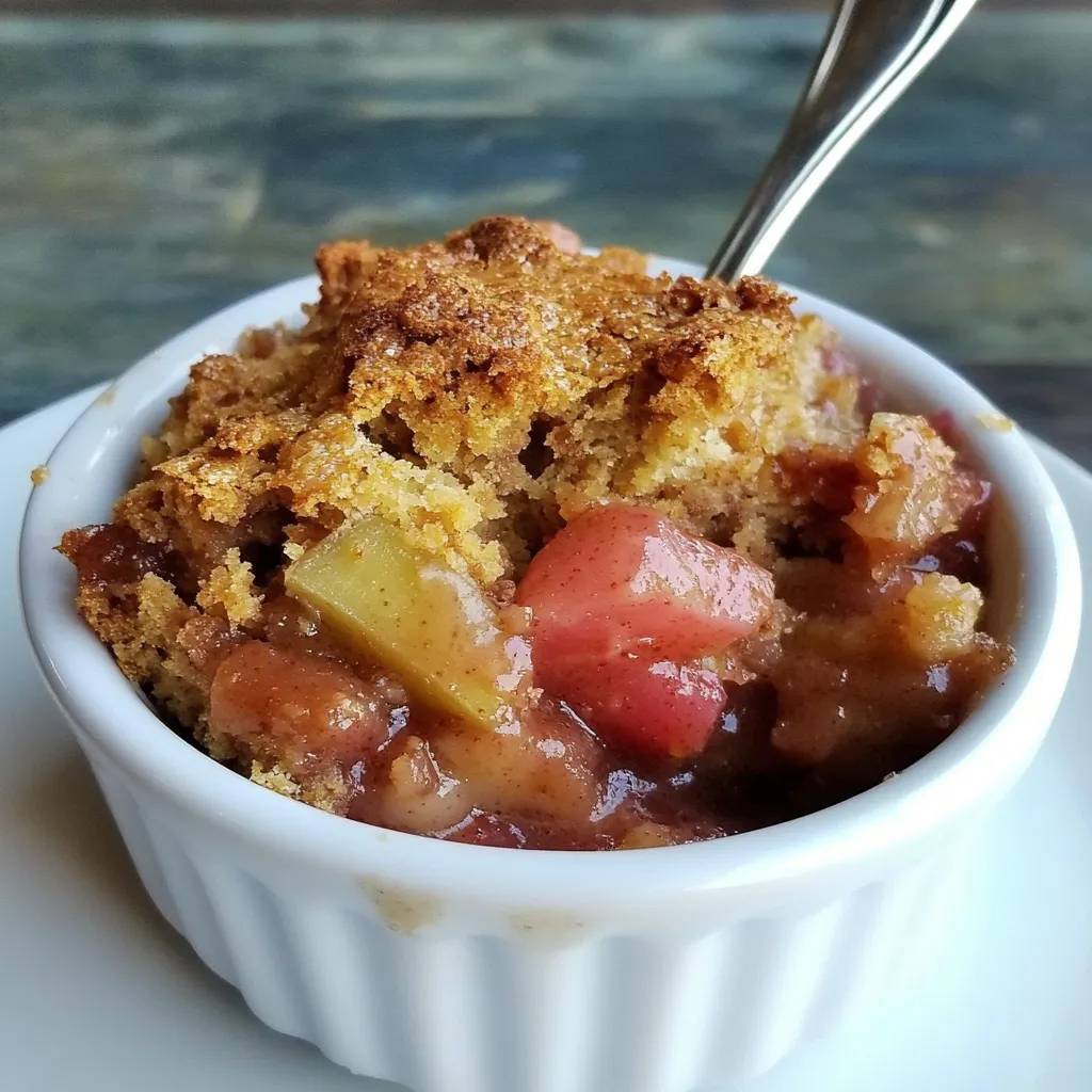 Honey Rhubarb Brown Betty