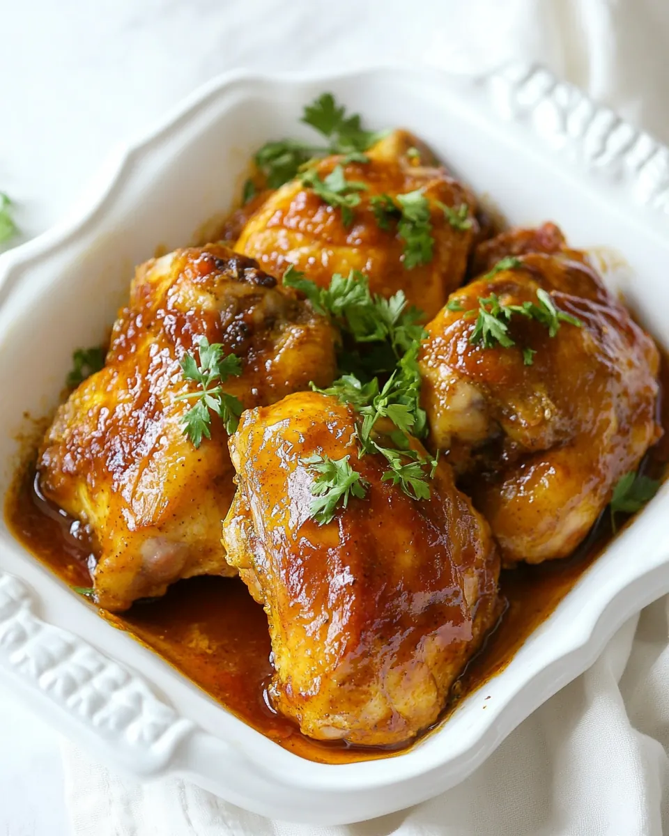 Honey Roasted Turmeric Chicken