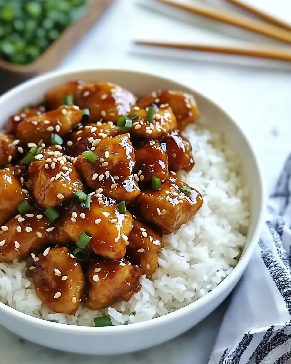 Honey Sesame Chicken