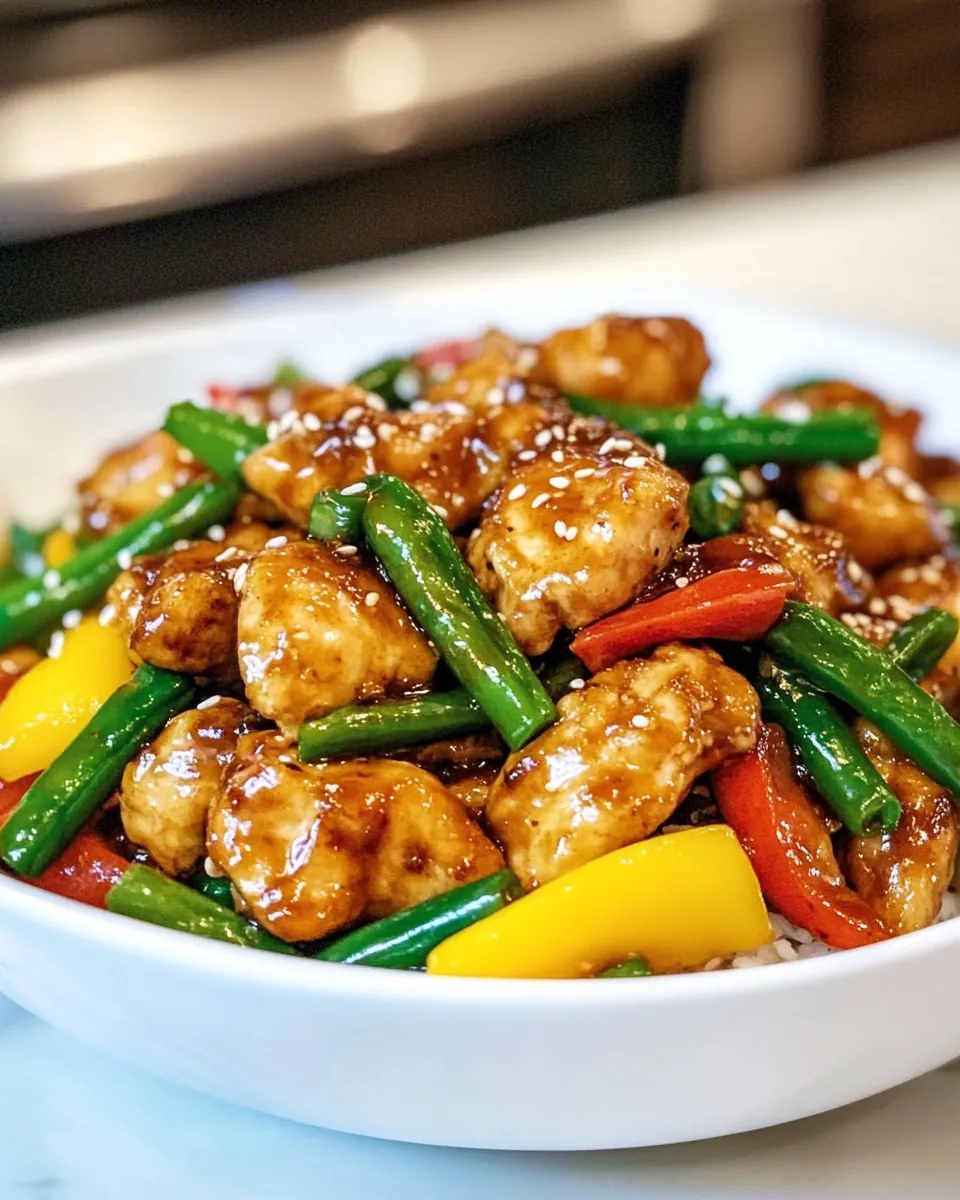 Honey Sesame Chicken Stir Fry