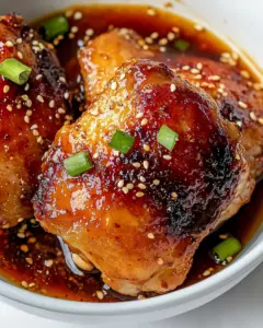 Honey Soy Chicken Thighs