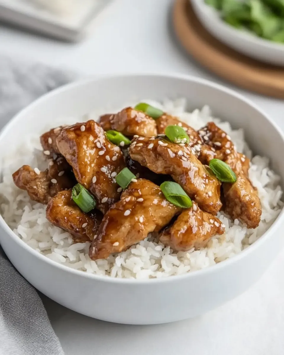 Honey Soy Chicken and Rice