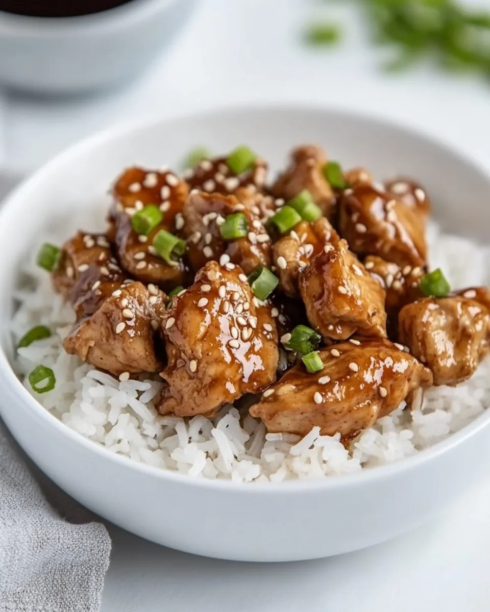 Honey Soy Chicken and Rice