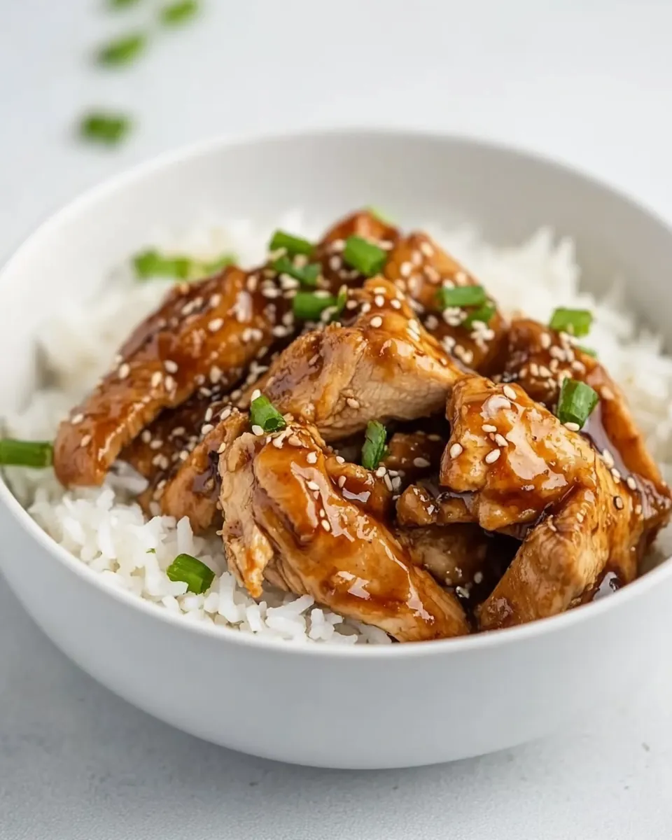 Honey Soy Chicken and Rice
