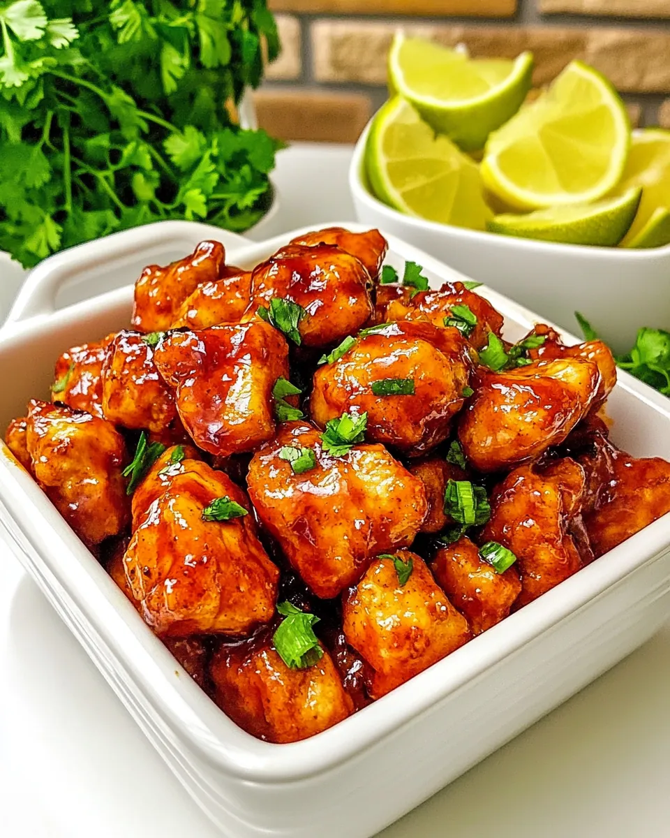 Honey Sriracha Chicken